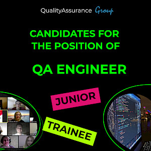 Candidates for the position of QA Engineer