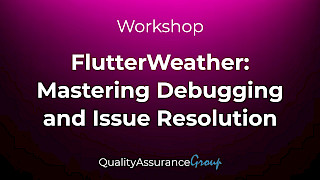 Workshop FlutterWeather: Mastering Debugging and Issue Resolution